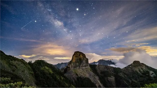 周業鎮第一次登山是在台灣令人生畏的大霸尖山(Credit: CJFAN/Getty Images)