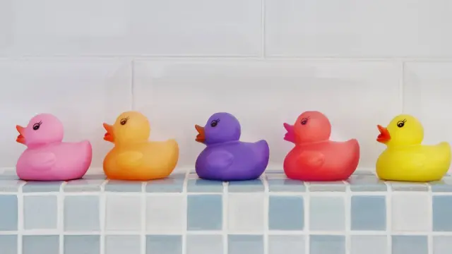 Canards en caoutchouc