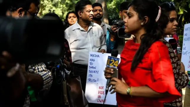 महिला पत्रकार