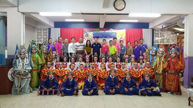 โครงการถ่ายทอดศิลปะการแสดงพื้นบ้านอุปรากรจีนสู่เด็กและเยาวชน โรงเรียนราษฎร์บำรุง จ.พิจิตร