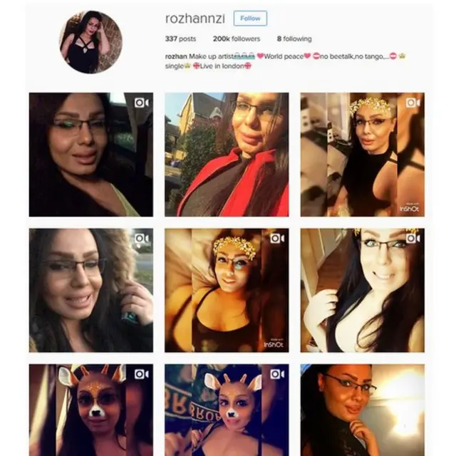 زنان پر طرفدار ایرانی در اینستاگرام