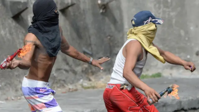 Protestas en Cotiza.