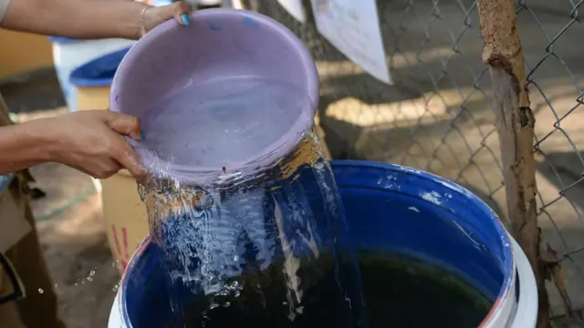 Бочка с водой