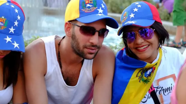 Venezolanos en España.