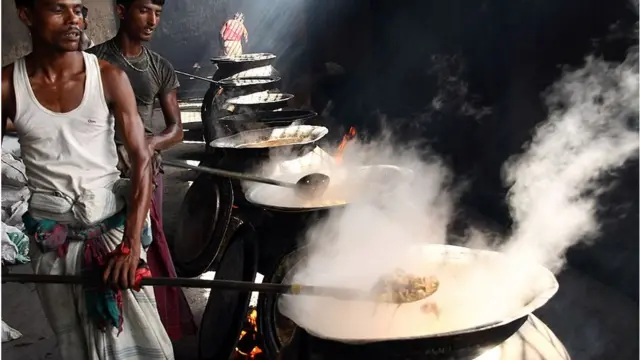 উচ্চতাপে মাংস রান্না