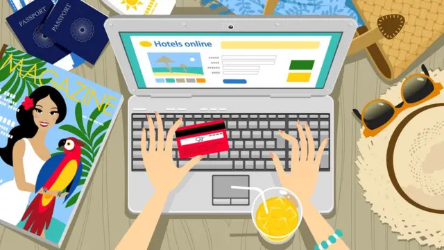 reservar vacaciones por internet