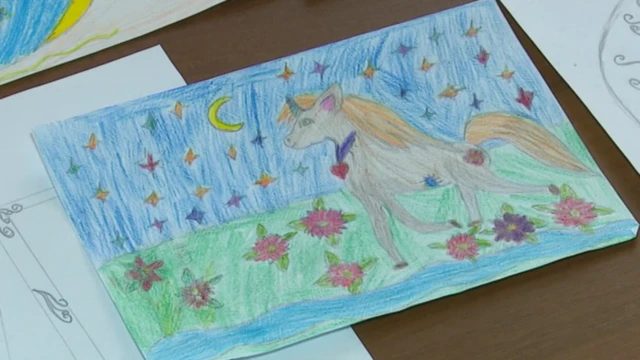 малюнок дівчинки