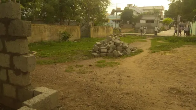 గోడ కట్టిన ప్రాంతం