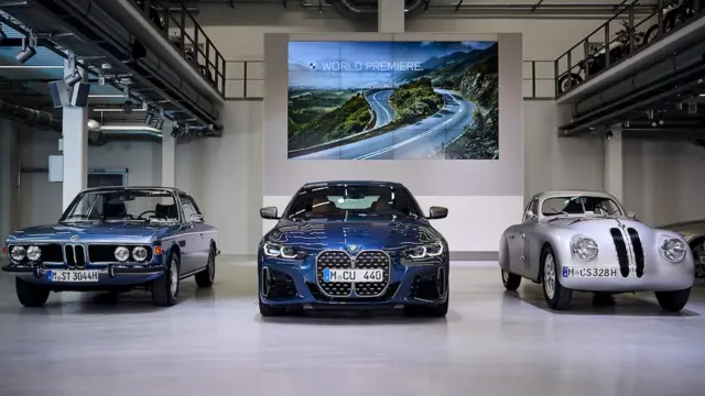 ب‌ام‌و می‌گوید جلوپنجره سری ۴ را از مدل‌های کلاسیک کارخانه الهام گرفته است