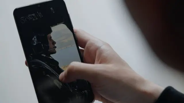 Мишов в вертолете во время учебы в Сызрани