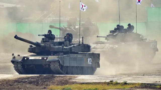 Южнокорейские танки