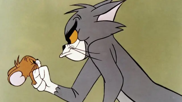 توم يمسك بجيري