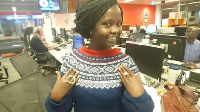 Umunyamakuru wa BBC Victoria Uwonkunda