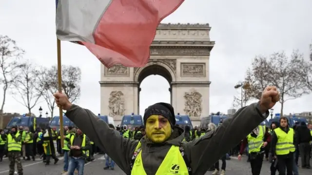 پیرس میں مظاہرے