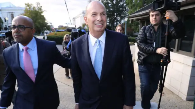 Gordon Sonland, embajador de EE.UU. en la Unión Europea, ha sido según la investigación uno de los principales articuladores de la política de Trump hacia Ucrania.