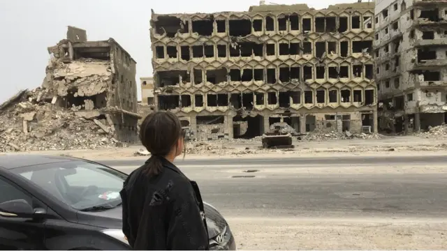 ما بقي من منزلهم في بنغازي