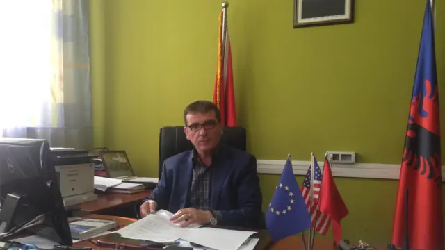 El coronel Gjovalin Loka