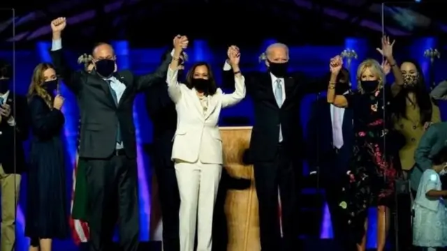 બાઇડન અને કમલા હેરિસની ટીમ