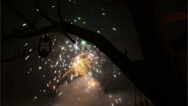 أضواء ليلية في الهند