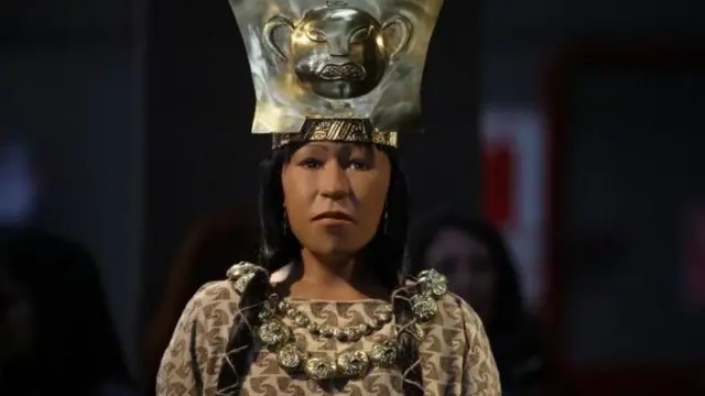 Reconstrucción del rostro de la Dama de Cao.