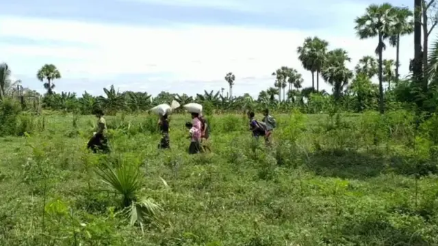 နိုင်သလောက် ရိက္ခာသယ်ပြီး နီးစပ်ရာတောထဲ ထွက်ပြေးရ