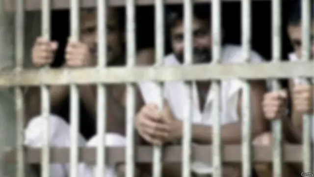 ශ්‍රී ලංකාවේ බන්ධනාගාරයක රඳවා සිටින සිරකරුවෝ