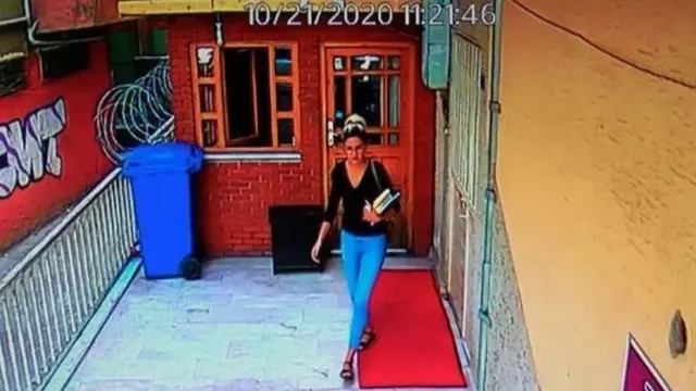 Melek Aslan kardeşiyle buluşmaya giderken