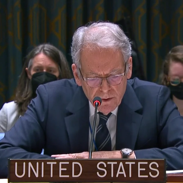 نماینده آمریکا در نشست شورای امنیت سازمان ملل طالبان را مسول بحران کنونی افغانستان خواند