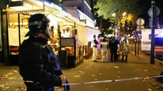 पेरिस पर हुआ हमला