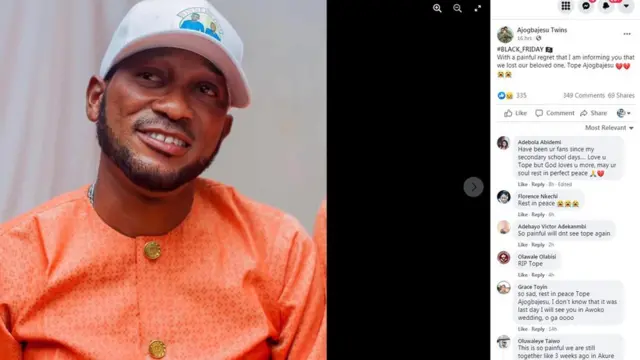 Ọ̀rọ̀ ibanikẹdun nipa Tope Ajogbajesu