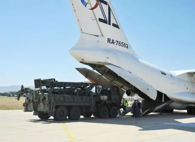 Türkiye'ye teslim edilen S-400'ler