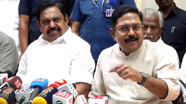 செய்தியாளர் சந்திப்பில் தினகரன், இபிஎஸ் பேசியது என்ன?