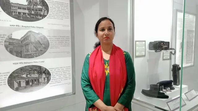 জাদুঘরের পরিচালক আবিদা সুলতানা