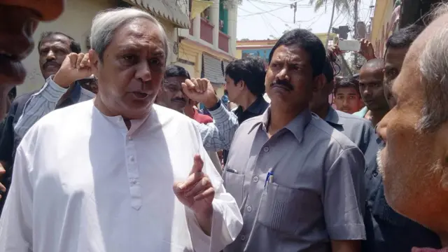 भद्रक पहुंचे राज्य के मुख्यमंत्री नवीन पटनायक.