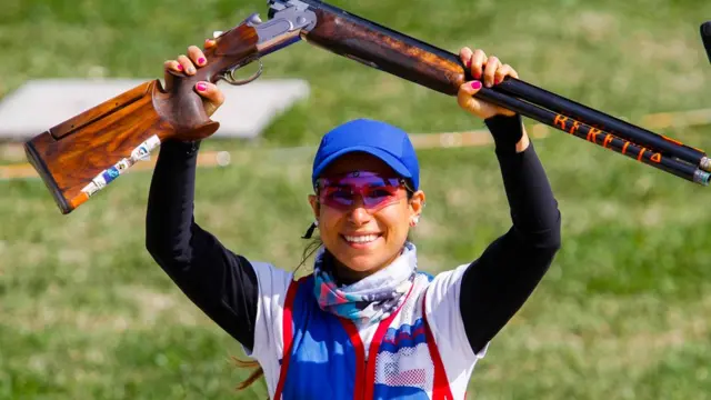 La chilena Francisca Crovetto.