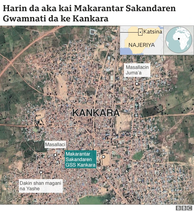 Lamarin ya faru ne ranar Juma'a da daddare