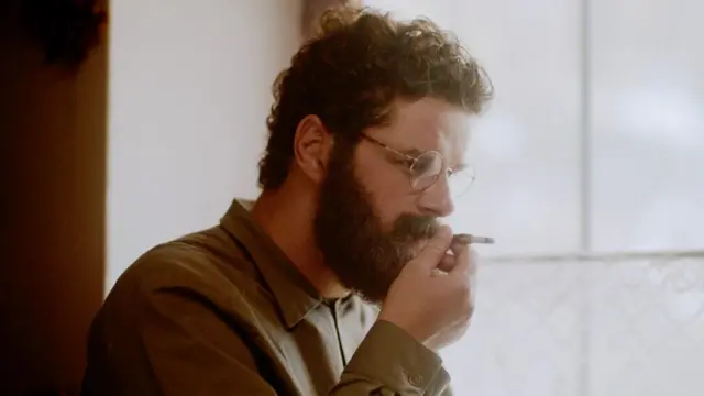 Nikola Rakočević kao Draža Mihailović u filmu Đeneral