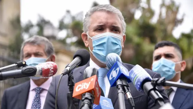 Iván Duque, presidente de Colombia.