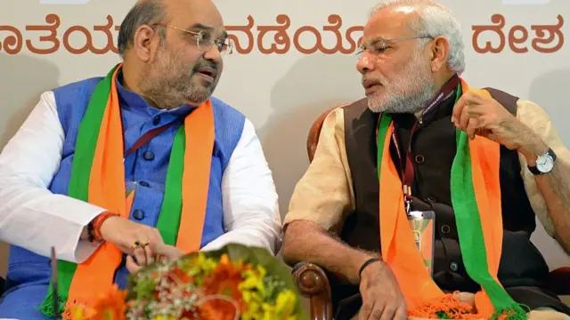 अमित शाह- नरेंद्र मोदी