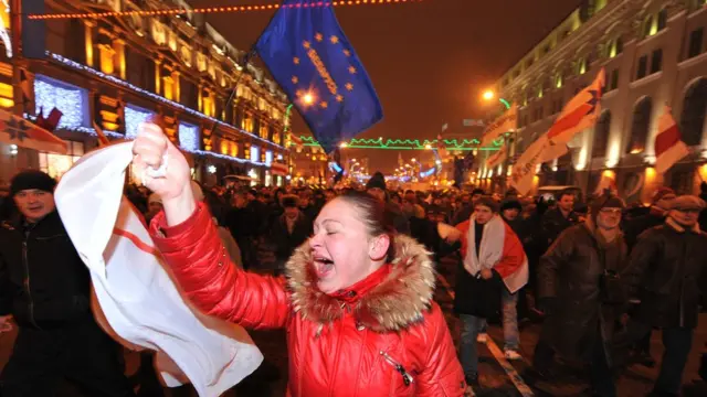 Митинг в Минске