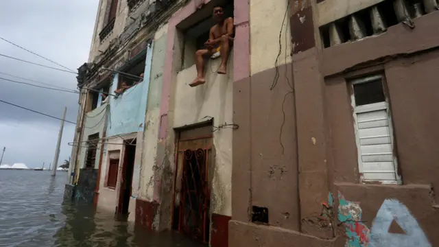 Irma en Cuba