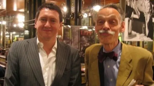 Sa Dejanom Đokićem u Parizu 2008.