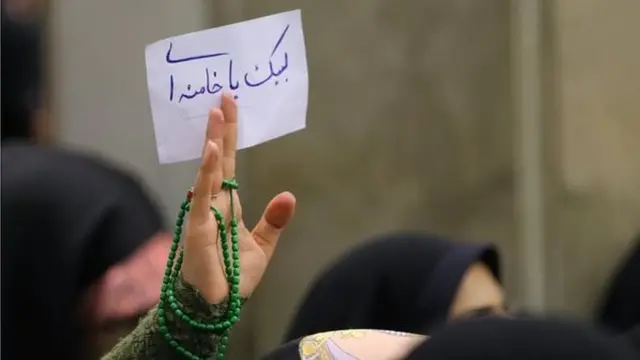 دیدار دانشجویان با آیت الله خامنه ای