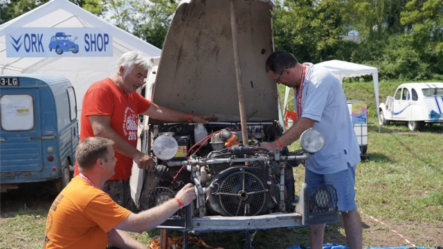 Mehaničarska radnja na Skupu spačeka