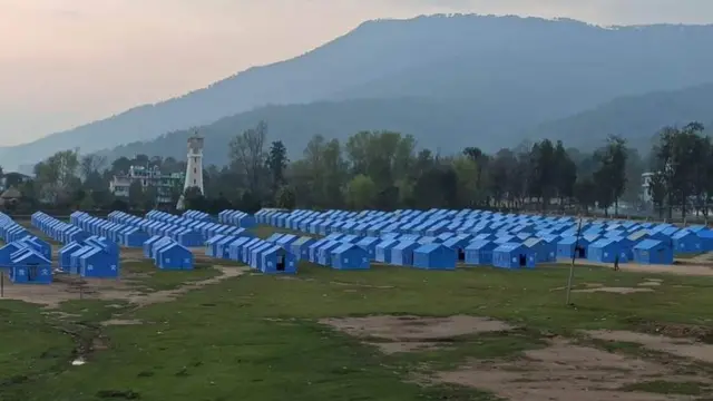 सुर्खेतको वीरेन्द्रनगरमा नेपाली सेनाको रेखदेखमा सञ्चालन गरिएको क्वारन्टीन