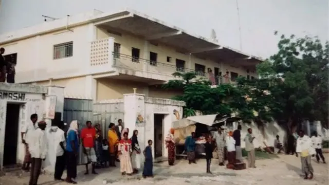 Sawir uu Kang qaaday intii uu joogay Muqdisho