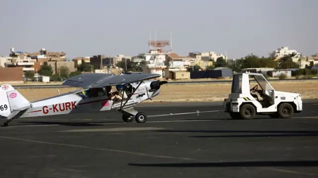 Морис Кирк прилетел в Эфиопию из Хартума