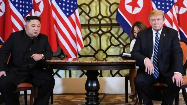 किम और ट्रंप