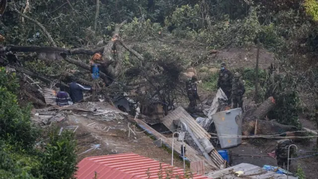 விபத்து நடந்த பிகுதி