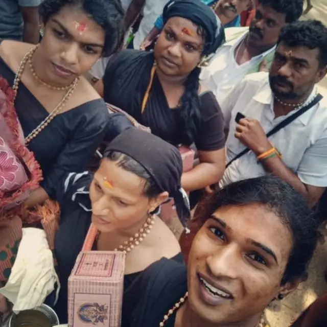 শবরীমালা দর্শনের পর তাদের মুখে তৃপ্তির হাসি